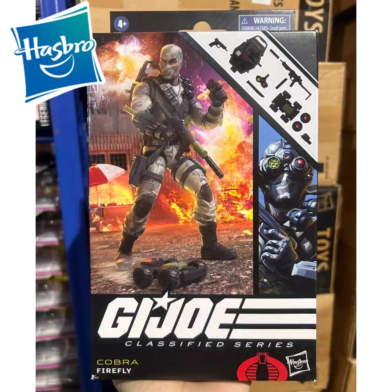 

In Stock Original G.I. Joe Special Classified Series Firefly Cobra Anime Figure Action Figure Collection Hobby Model Toy Gifts