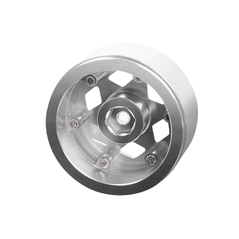 Rogue 2.2'' Beadlock Wheels Rim Hub for 1/10 Scale Rock Crawler Truck AXIAL Wraith TRX4 Ford Bronco Ranger XLT RC Chassis Parts