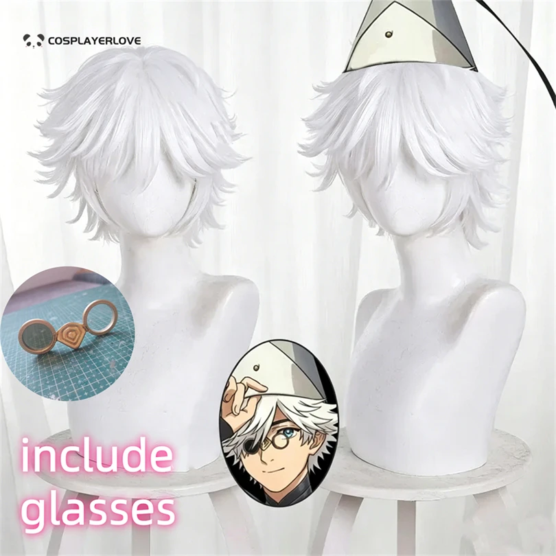 

Atelier of Witch Hat Qifrey Halloween Cosplay Headwear Wig Christmas Carnival Costume Outfit