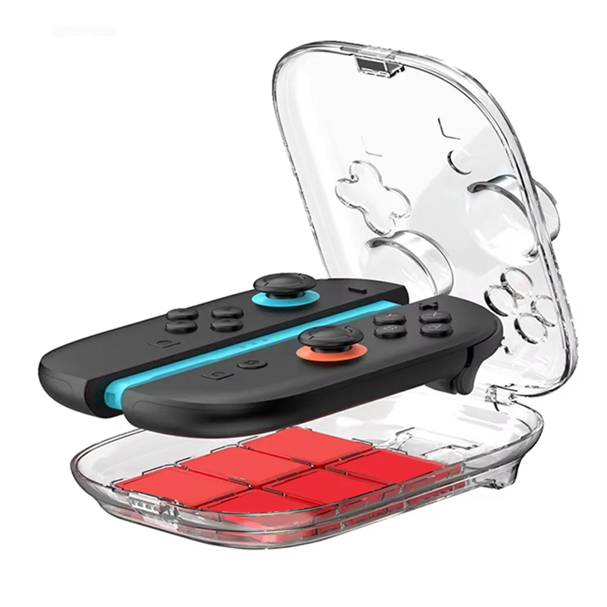 AT59 boîte de rangement transparente pour Nintendo Switch 2 Console de jeu boîte étui de protection pour Switch 2 contrôleur de jeu coque rigide