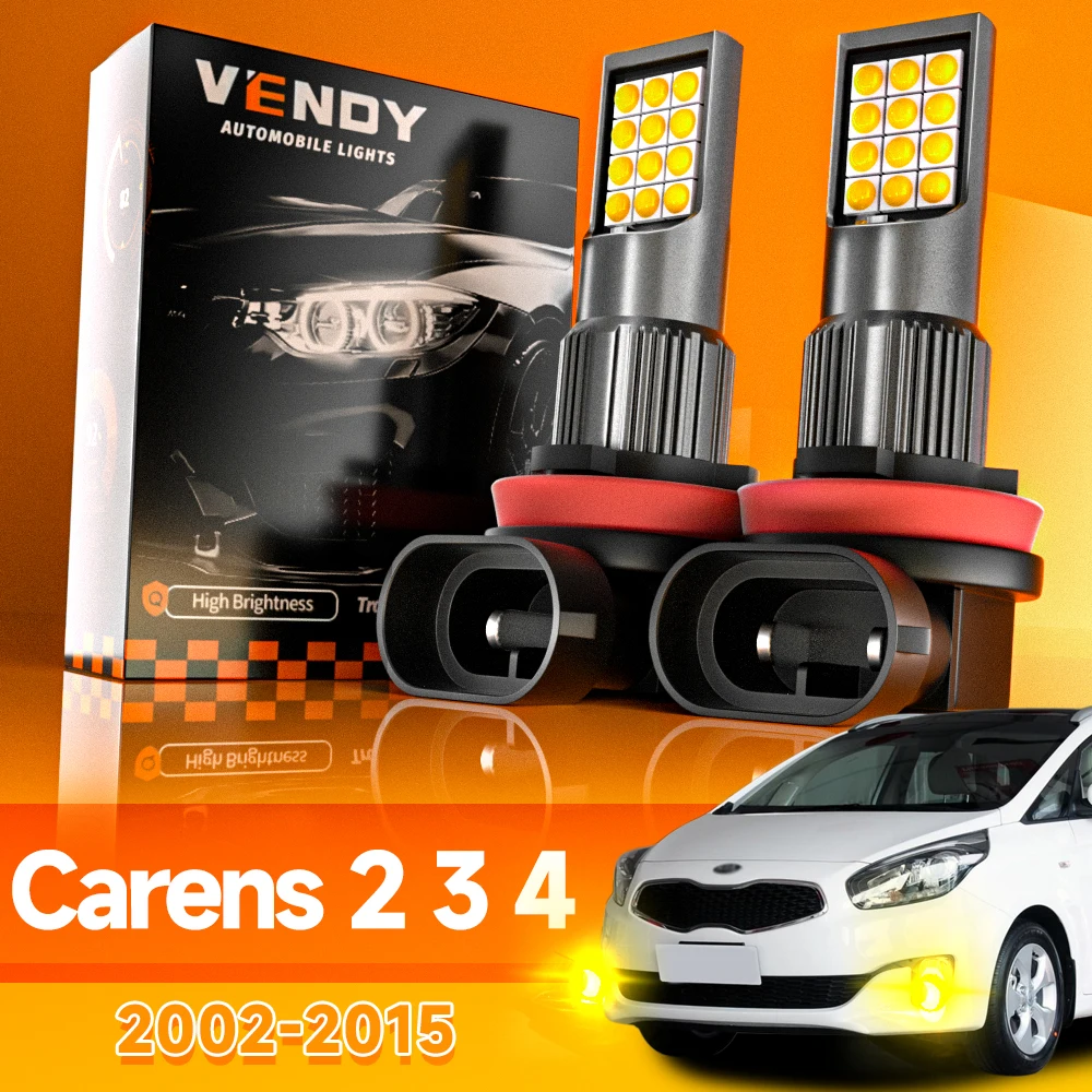 2 stücke Für Kia Carens 2 3 4 2002-2015 LED Nebel Licht 2003 2005 2006 2007 2008 2009 2010 2011 2012 2013 2014 Canbus Zubehör