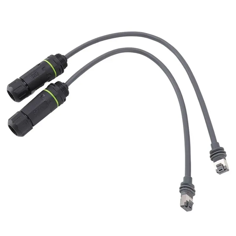 2Pcs RJ45 Cable Connector For Starlink GEN 3 V3 SPX Extension Cord Quick Connect High Speed Data Transmission