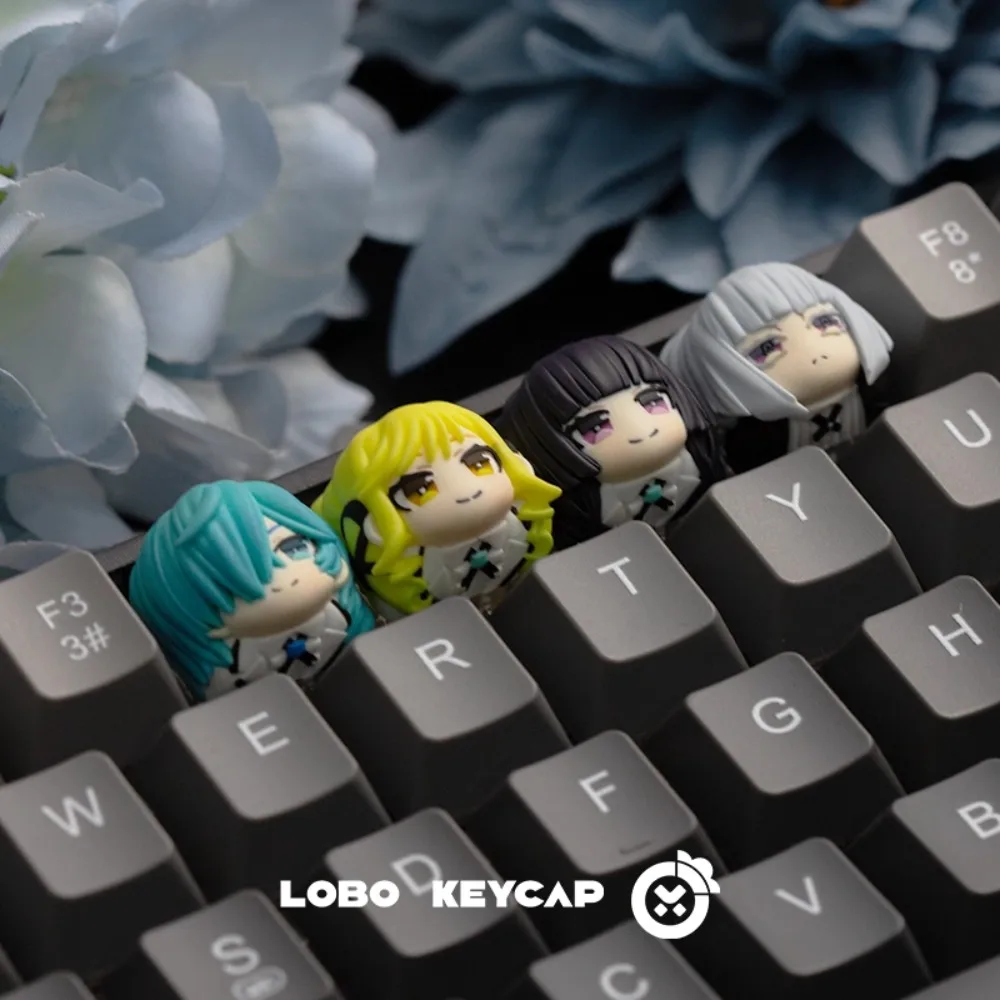 

Shiraya Tamaki Artisan Keycap из смолы на заказ, милый колпачок для ключей в стиле аниме, персонализированный колпачок для клавиатуры для механической клавиатуры, аксессуары, подарки