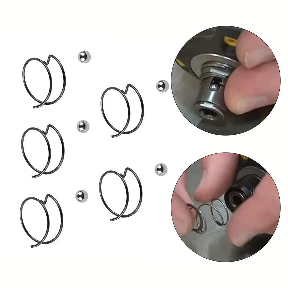Imagem -05 - Kit de Reparo do Motorista com Bola de Mola Confiável Bit Holder Função Inclui N078434 N089668 Dcf885 Dcf886 Dcf887