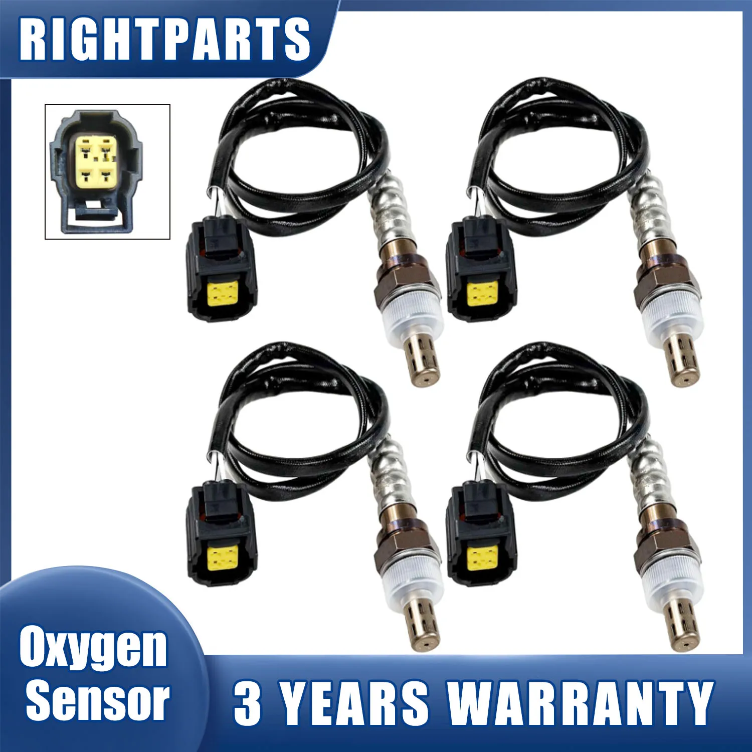 

4PC 234-4587 O2 Oxygen Sensor For Jeep Grand Cherokee Commander Dodge Ram 1500