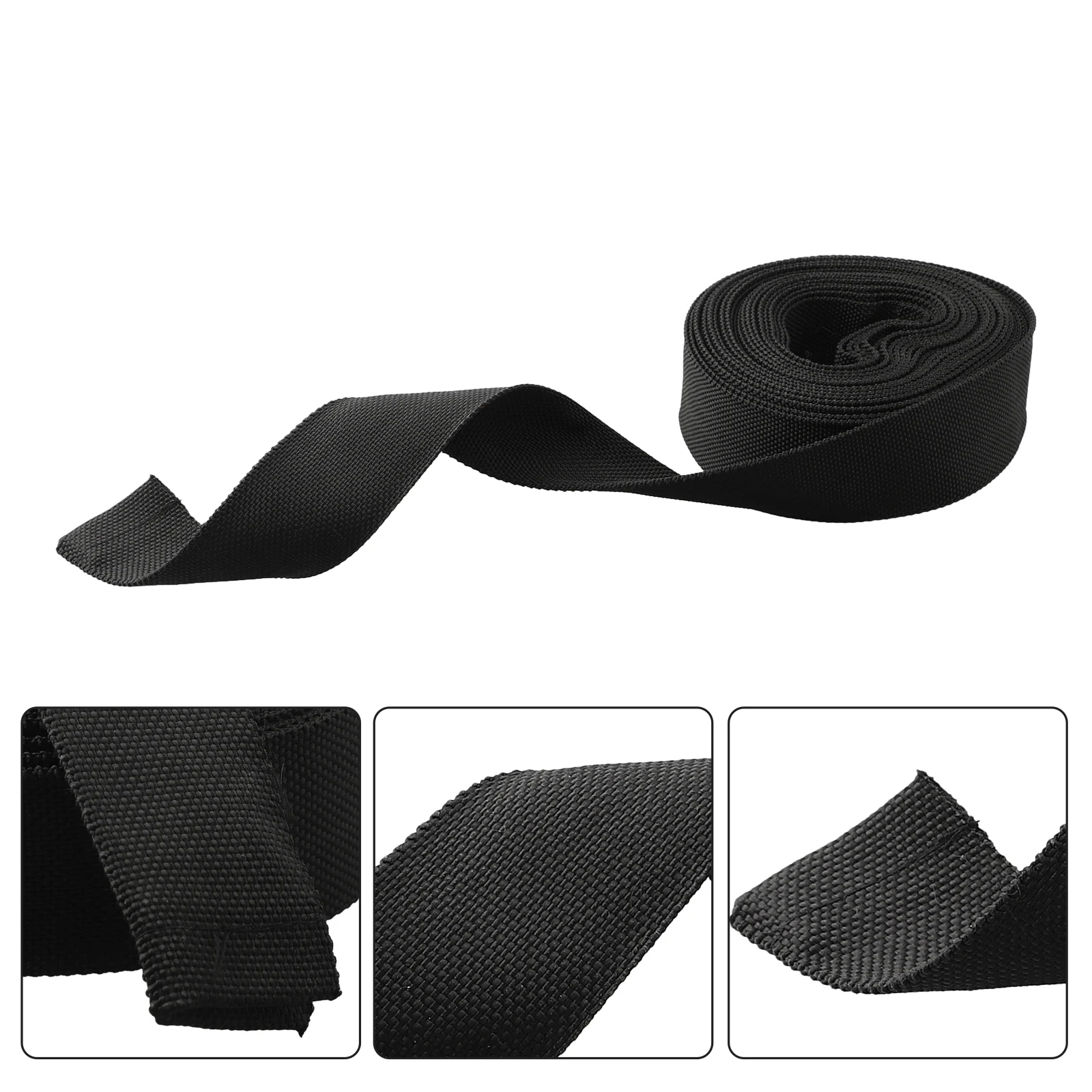 1 Roll 7.5M Wear-resistant Flame Retardant Nylon Protective Sleeve Sheath Cable Cover Welding Tig Torch Hydraulic Hose