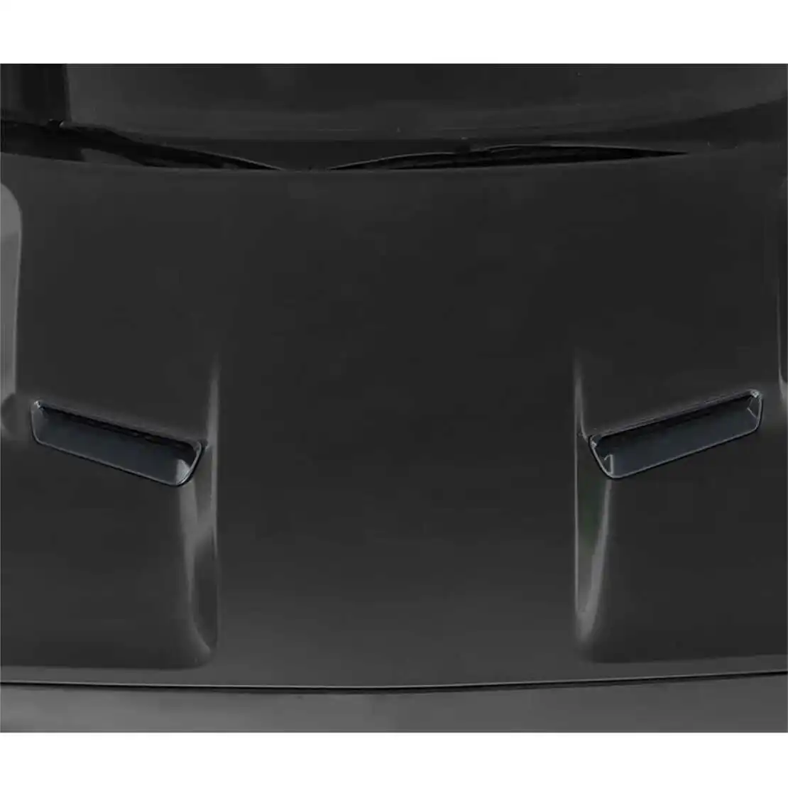 غطاء محرك السيارة البلاستيكي الأسود مغرفة منفذ تنفيس الهواء إدراج غطاء الكسوة صالح ل دودج تشالينجر 2015 2016 2017 2018 2019 2020 2021 2022