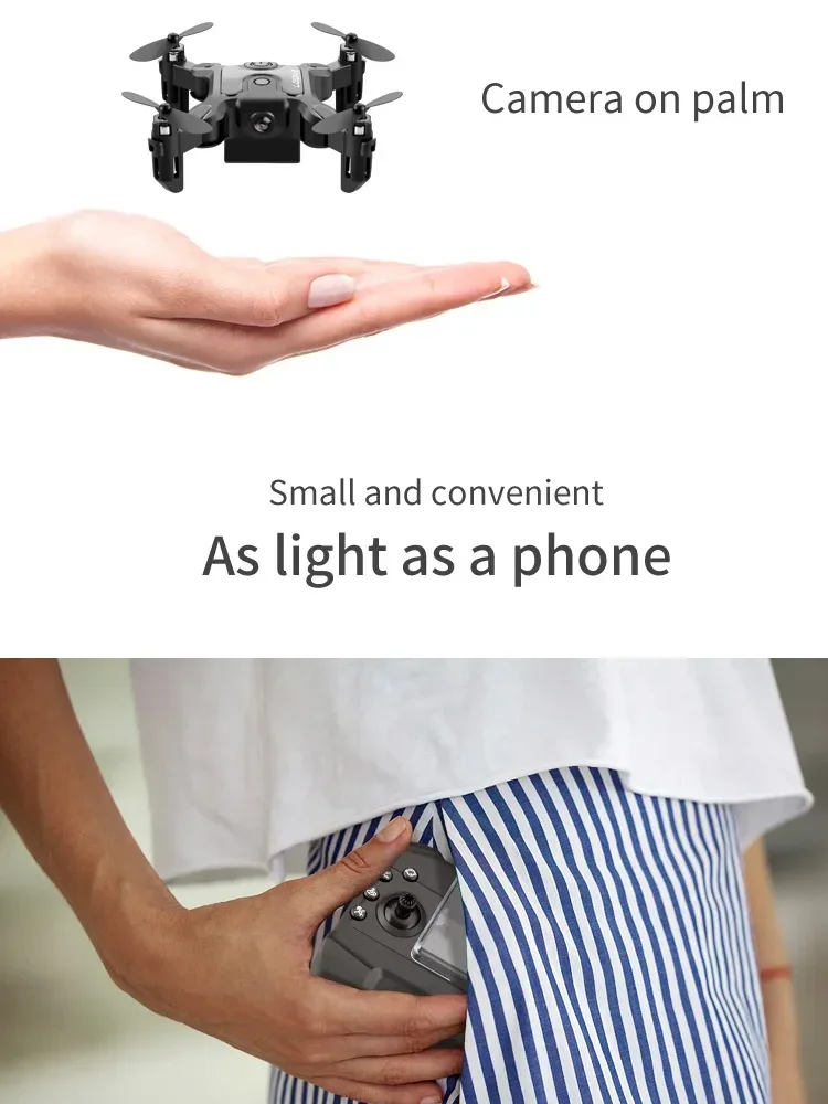 XIAOMI MIJIA V2 طائرة بدون طيار صغيرة المهنية HD كاميرا 5G واي فاي FPV ضغط الهواء الارتفاع عقد طوي كوادكوبتر RC الطائرة بدون طيار اللعب الطائرات بدون طيار