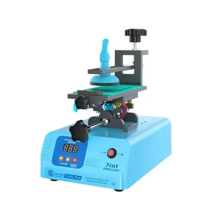 SUNSHINE S-918L Plus 7 in 1 Edge Screen Separator LCD Vacuum Separation for Edge Screen and Straight Screen Mobile Phone Repair