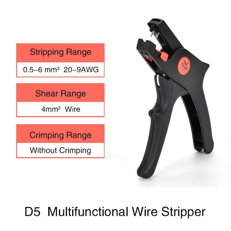 Crimpen Werkzeug Elektrischen Terminals Draht Stripper Draht Multitool Zange Werkzeuge Elektriker Hand Strom Schneiden SCHÄLER Kabel