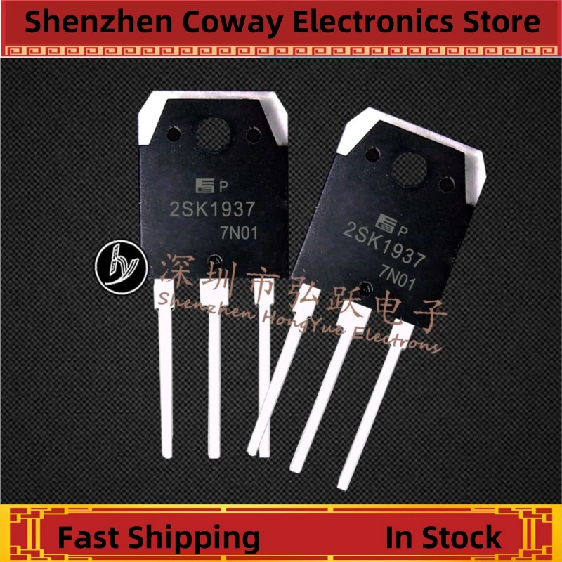 10PCS-30PCS  2SK1937 K1937 TO-3P 500V 15A    In Stock Fast Shipping