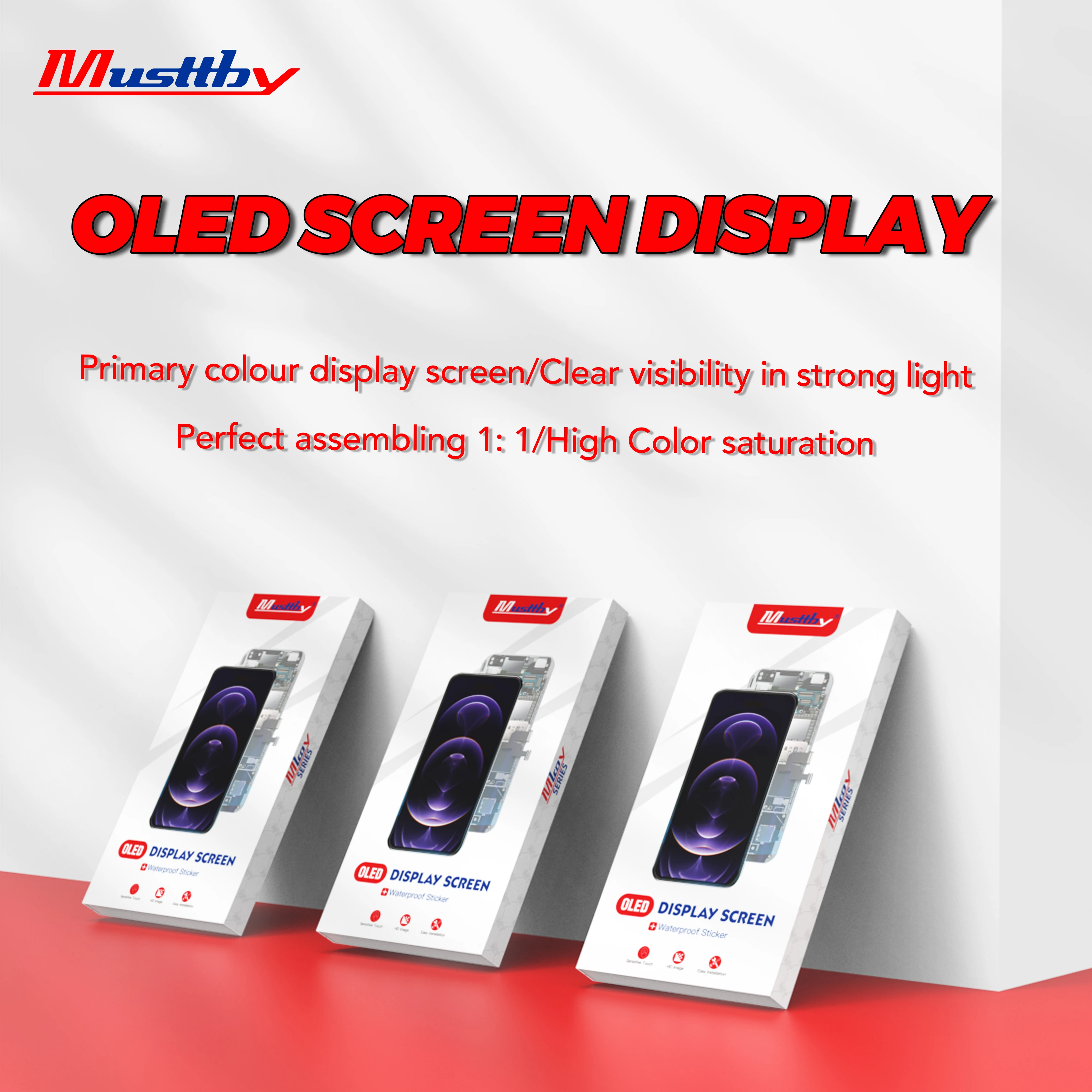 

MY LCD Series Oled Diagnostic Lcd Display Screen for iPhone 12 12Promax 13 13Pro 13Promax 14 14Plus 14Pro 14Promax 15Promax