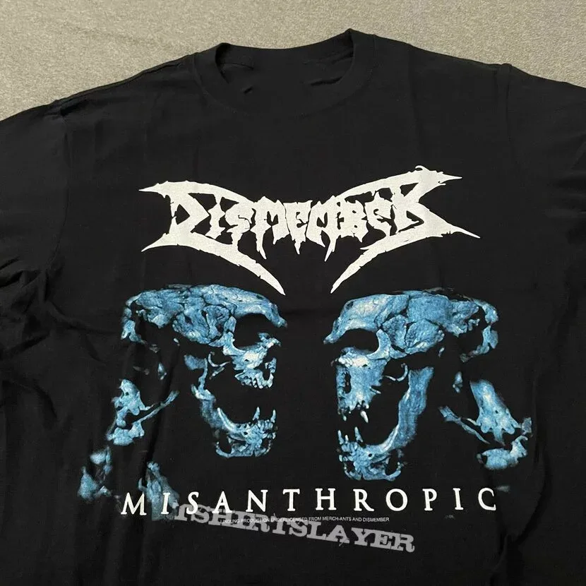 Dismember Band Gift For Friends Black T-Shirt Cotton All Size