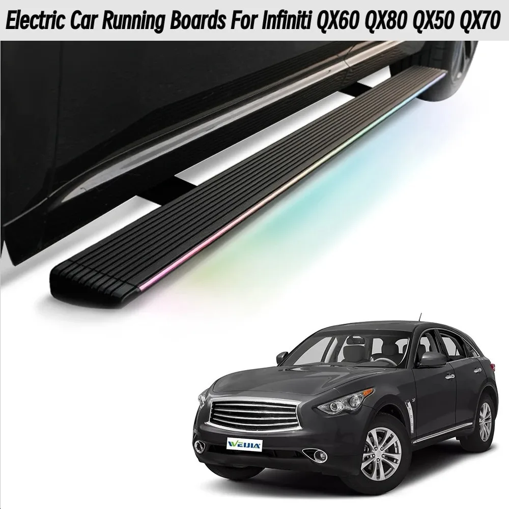 

Auto Retractable Side Steps for Infiniti QX60 QX80 Electric Power Running Boards Fit QX50 QX70 FX35