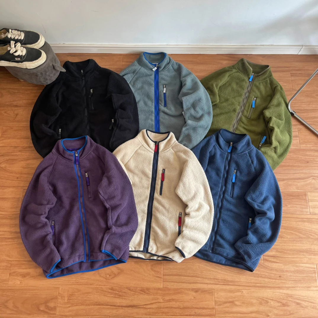 

Американский флисовый кардиган-свитшот для активного отдыха, утепленная куртка-пальто для альпинизма, походов и досуга