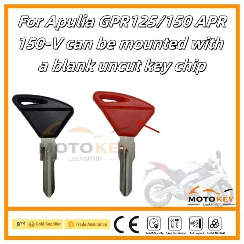 

Ключи от мотоцикла для Aprilia RSV4 Tuono Dorsoduro 750 1200 RSV RST1000 ETV1000 RS125 SR50 съемный чип пустой ключ от мотоцикла