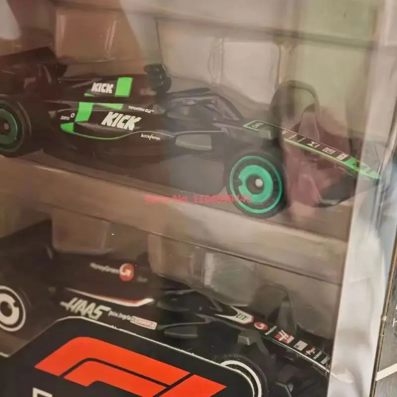 Hot Wheels X Formula 1 1/64 5 عبوات Moneygram Haas F1 Team Kick Sauber F1 Team ألعاب سيارات قابلة للجمع دييكاست هدايا السيارة #5