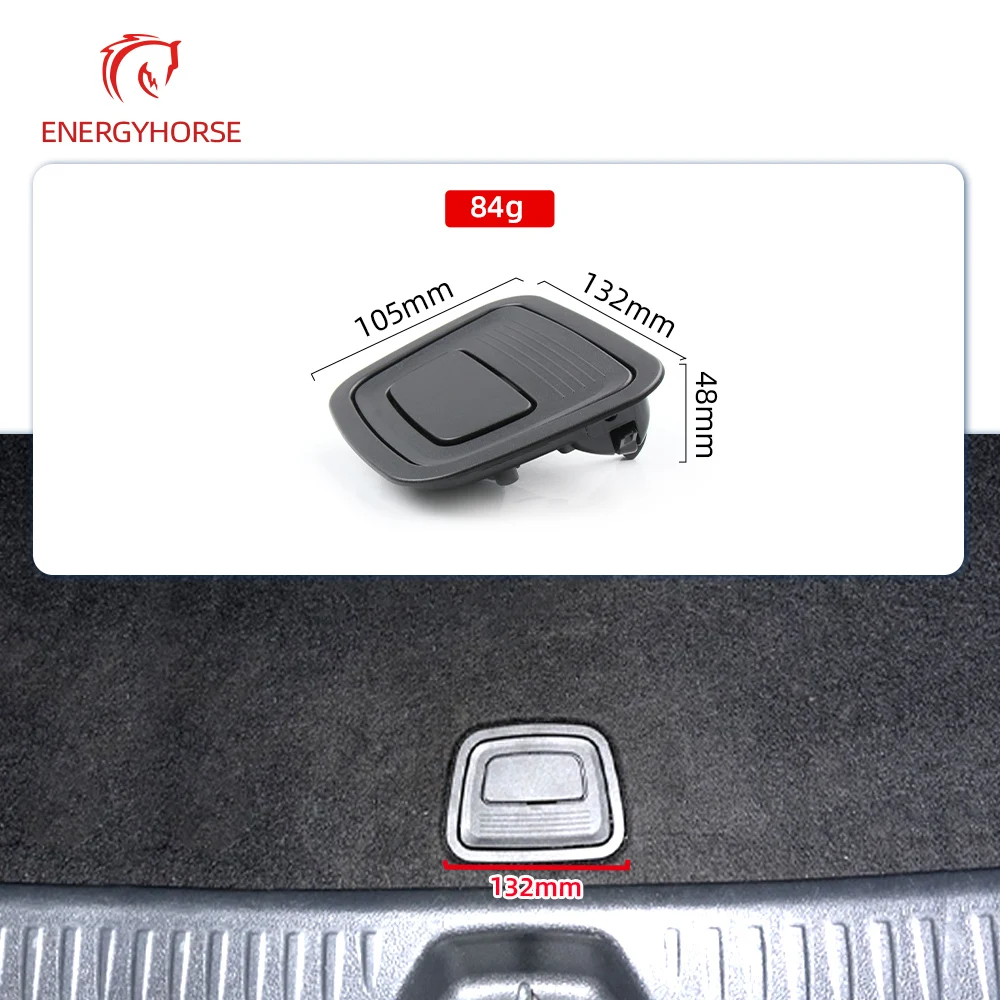 Car Rear Luggage Trunk Boot Mat Carpet Switch Handle For Benz A B C CLA GLA GLB Class W117 W176 W177 W156 W246 W247 W205 W166