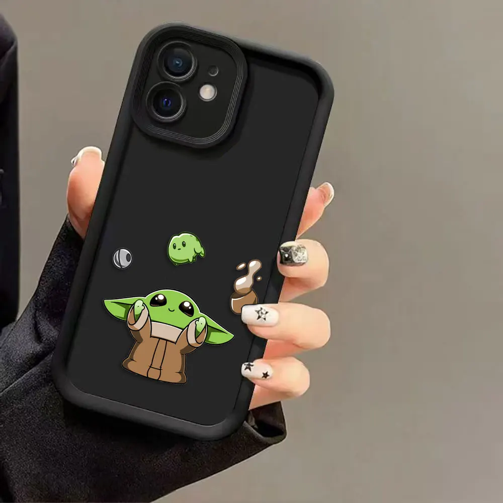 

Cartoon Baby Y-Yoda Phone Case For Infinix SMART SPARK 5 6 8 9 10 20C 30C CAMON 20 30 40 POP 8 POVA 6 7 ITEL P55 A70 TPU Case