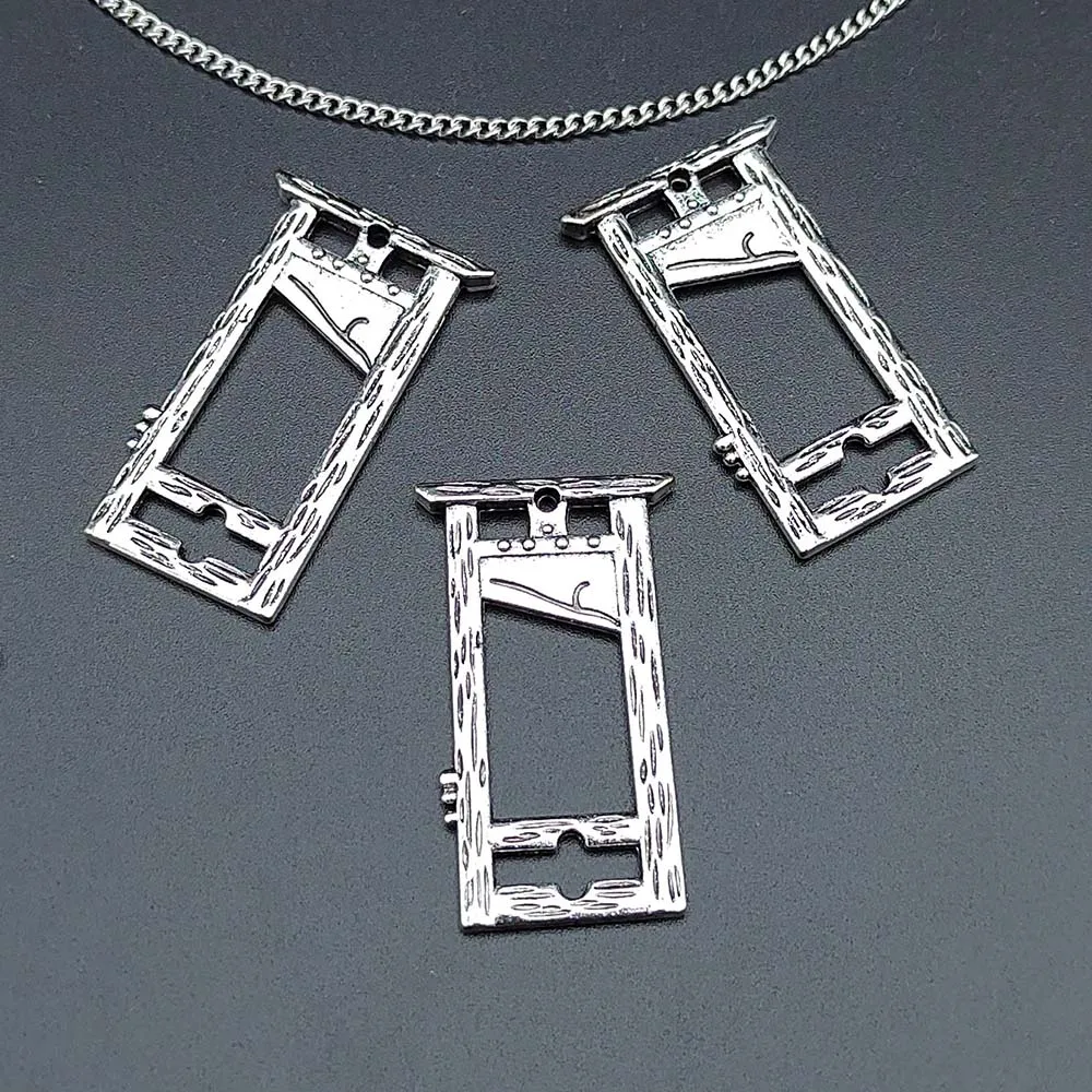10pcs Unique Hollow Door Gate Pendant DIY Charm Gothic Pendant Fit DIY Handcrafted Decoration DIY Accessories