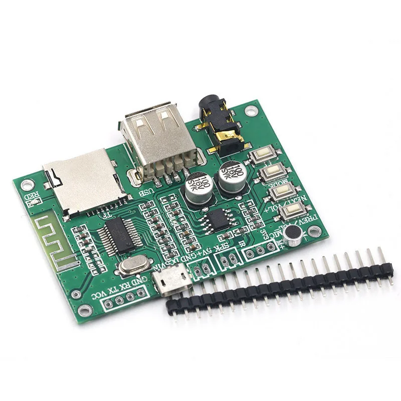 

1/2~20/50Pcs BT201 Dual-Mode 5.0 Bluetooth Receiving Module Lossless Audio Power Amplifier Board TF Card U Disk