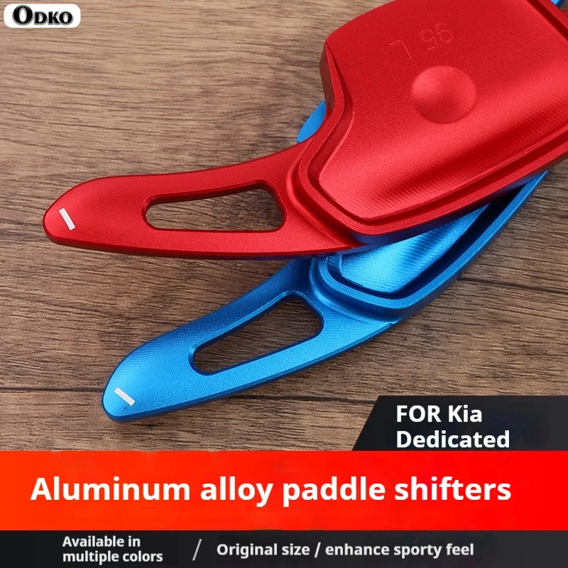 

Для Kia KX3 2020-2021 модель автомобиля аксессуары для интерьера алюминиевый сплав автомобильный руль переключения передач лопатка расширение переключения передач