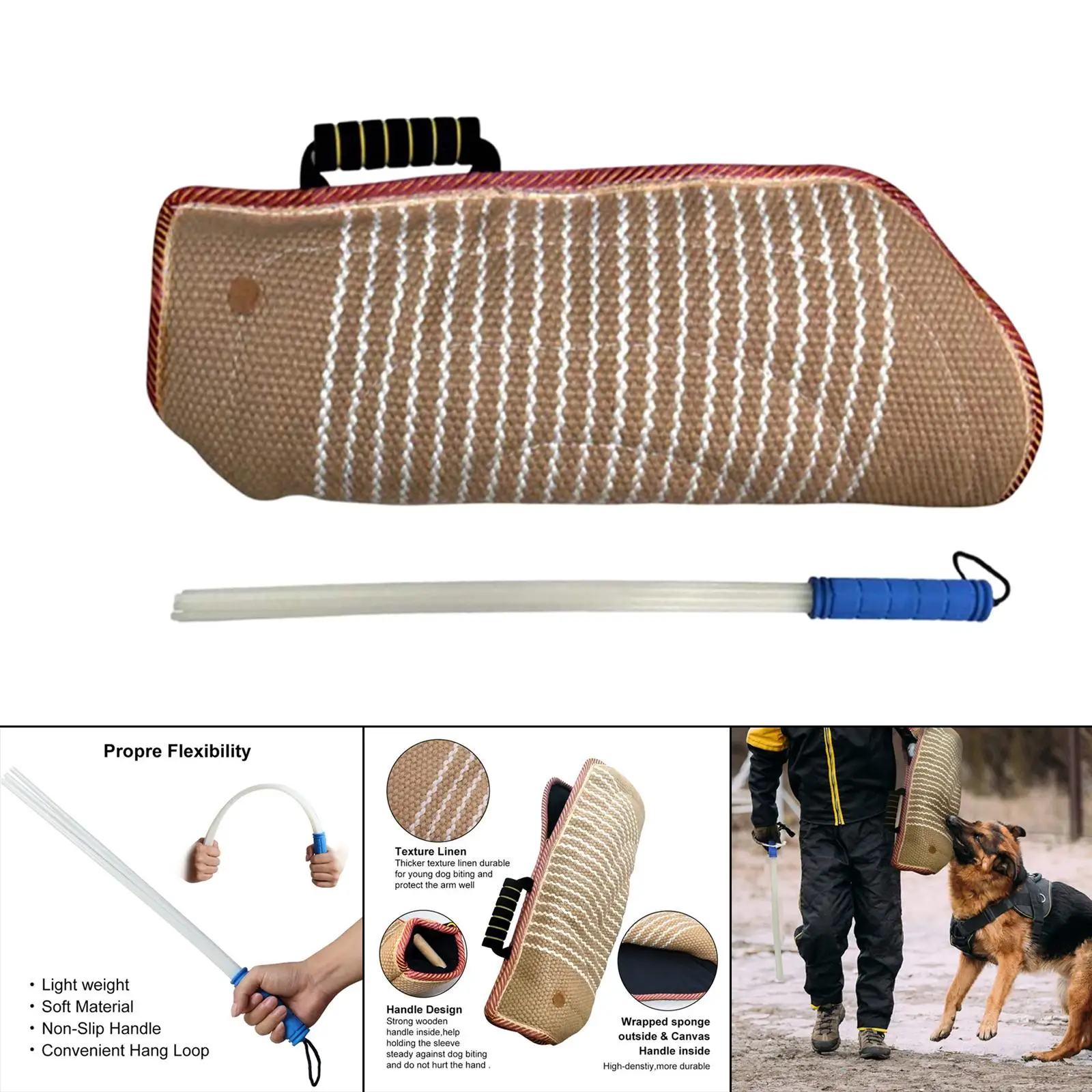 

Durable Dog Bite Sleeve Training Padded Arm Protection Bite Arm Biting Equipment