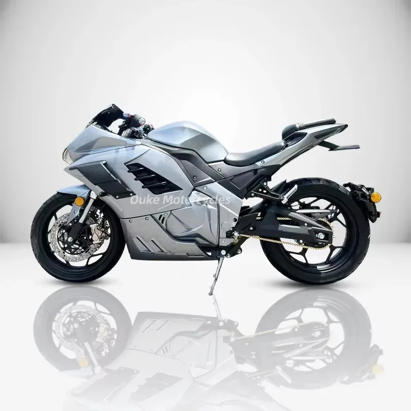 

2025 Newest 72V 3000W Adult Racing Sport Electric Motorcycle 120ah Long Range Powerful 130km/h Moto Electrica For Sale