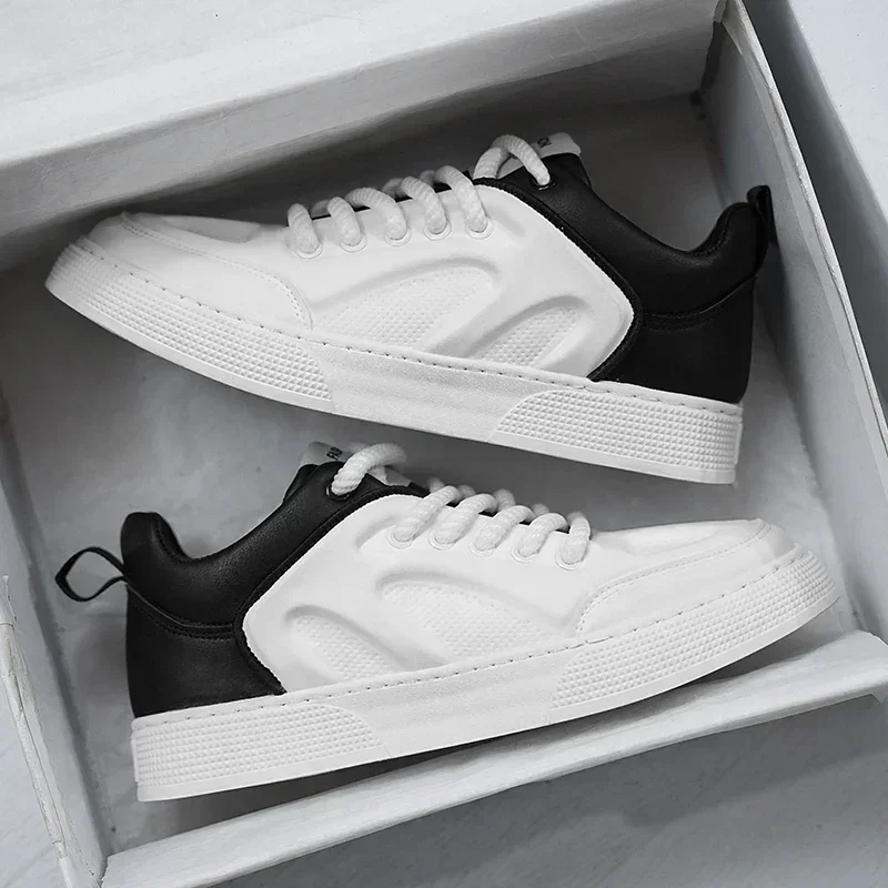 

High Quality Men's New Casual Fashion Ankle Boots Cowboy Work Board Shoes Sneakers Comfortable Sneakers Tennis High Tops