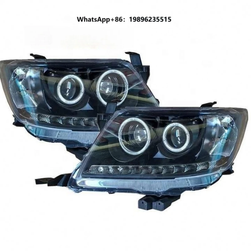 Hot Selling Factory Price 2012 Car Headlight 2 Lens Led Lights H7 Led Headligh 2005-2014
