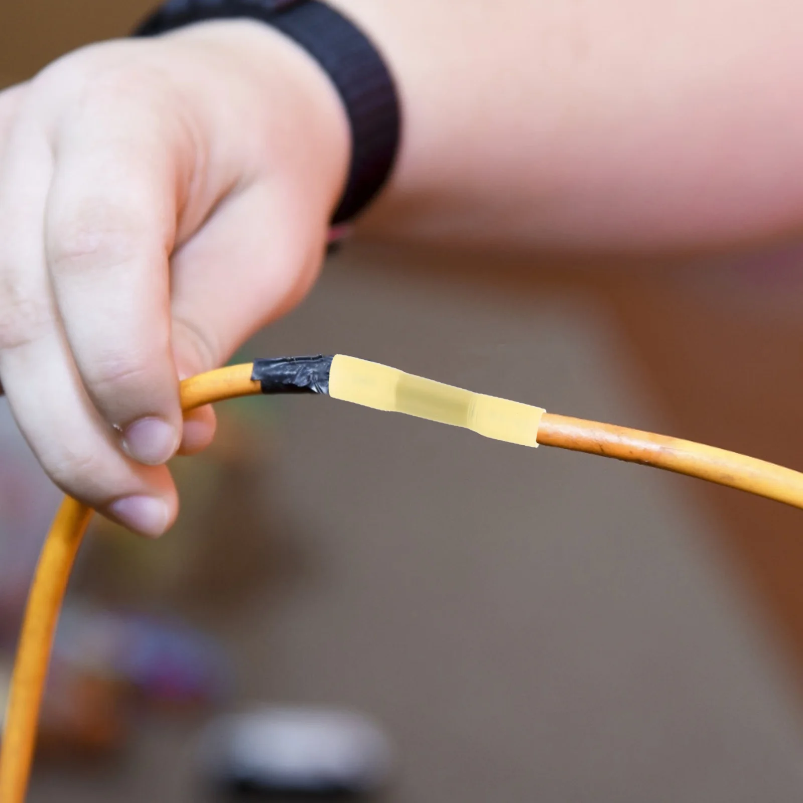 

10Pcs Heat Shrinkable Terminal Connectors Insulated Crimp Terminals for Wiring Electrical Power Connector Car Stereo Cable