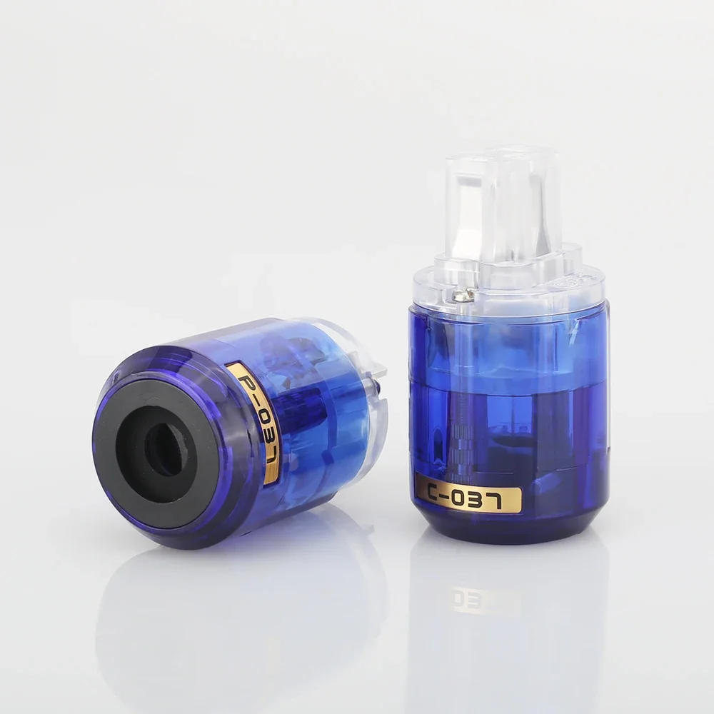 Высокое качество, 5 пар Hi-Fi Aduio P-037, родиевый разъем питания США + гнездовой разъем IEC