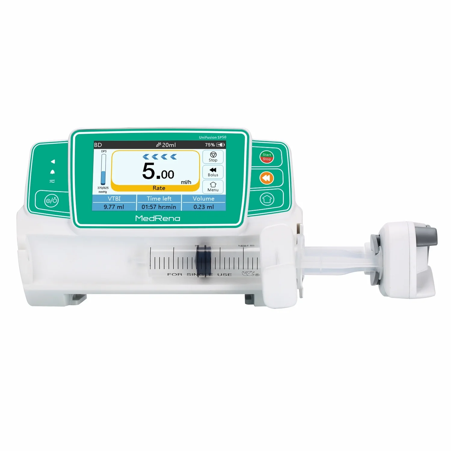 

Cheap price Automatic volumetric infusion pump Touch Screen Syringe Pump infusion pump for human