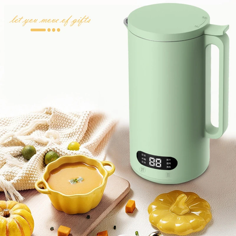 Mini máquina de leche de soja para pared, BK-302, sin filtro, automática, caliente y fría, doble uso, portátil, pequeña capacidad