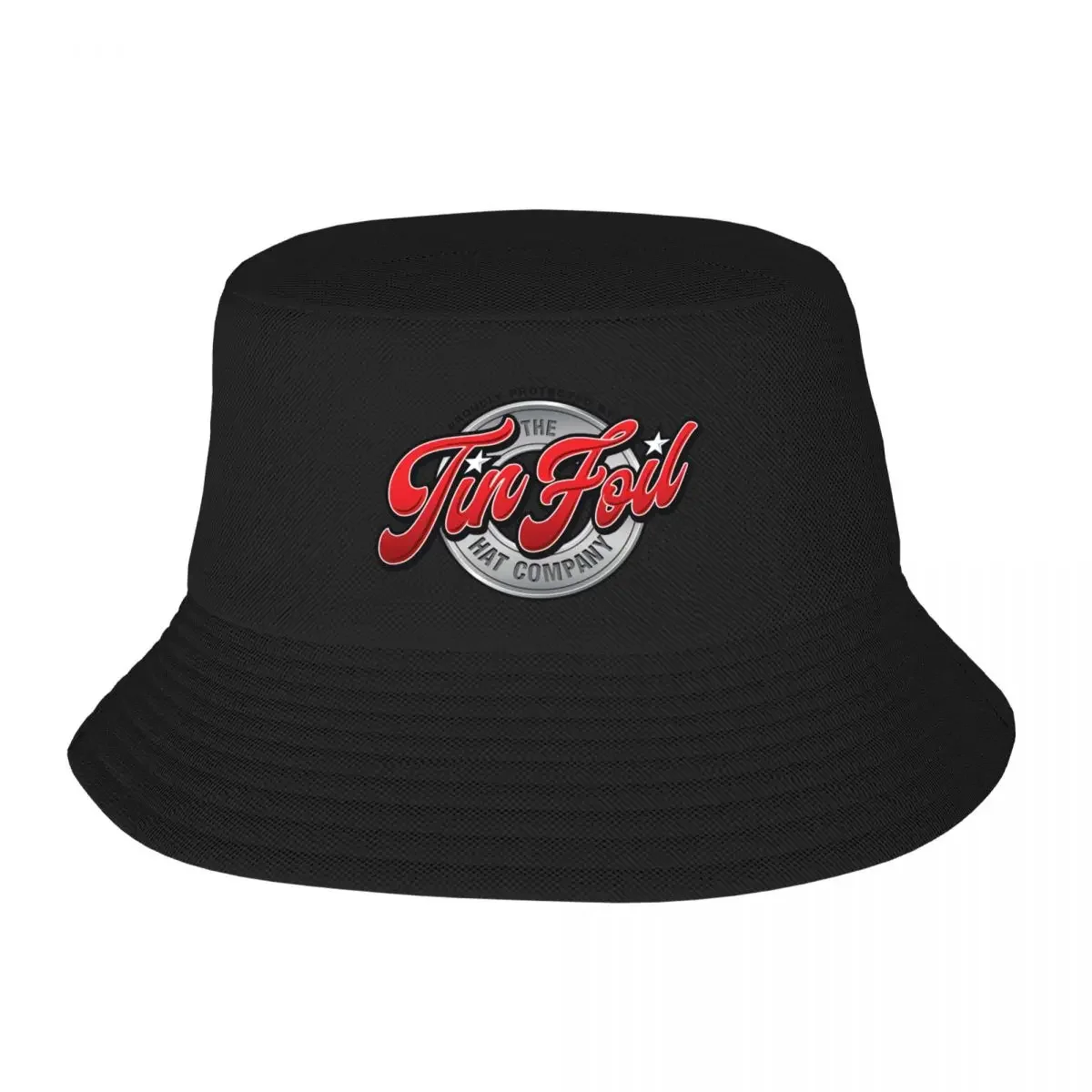 The Tin Foil Hat Company Red Letters Bucket Hat Luxury Hat Fishing cap Hats For Women Men's