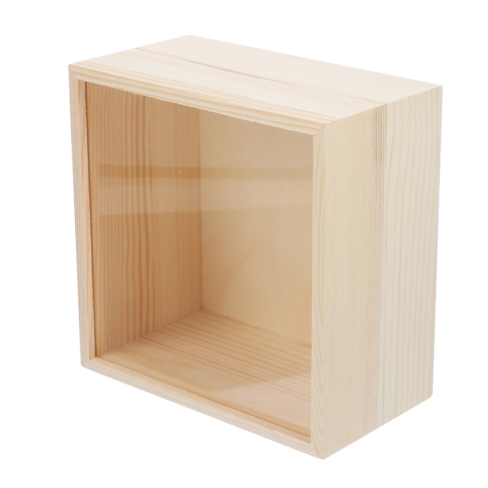 Storage Wooden Box Case Jewelry Boxes Vanity Tray Slider Bead Decorative Earring Acrylic Container Bride Bins with Lids