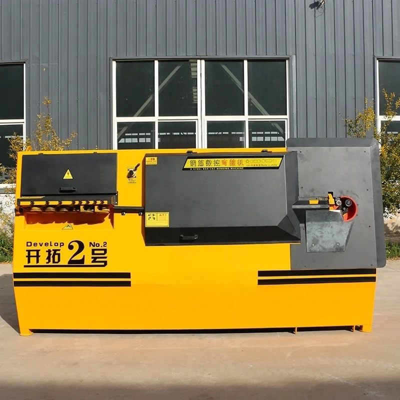 CNC Steel Hoop Bending Machine With Bending Angle Preset Function for Convenience