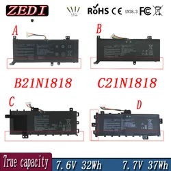 ZEDI B21N1818 C21N1818 LAPTOP BATTERY FOR ASUS VIVOBOOK 15 X512DA X512DK X512F X512FA X412F F515JA Series B21N1818-1 B21N1818-2