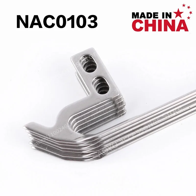Prensador de puntadas NAC0103 para máquinas de tejer SV 357G 7G SHIMA SEIKI, 2 uds.