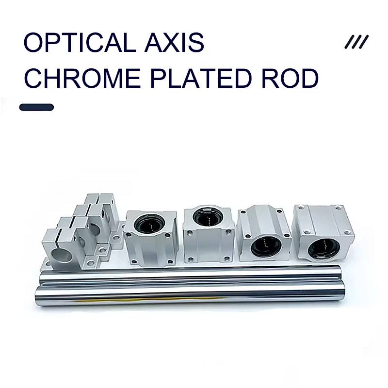 

Optical Shaft Guide Linear Shaft Chrome Plated Stainless Steel Linear Rod Shaft O.D. 8MM 10MM 12MM 16MM 200-1450MM 3D Printer CN