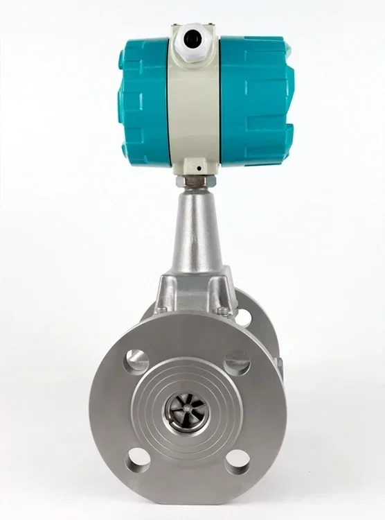 

Nature gas procession vortex type flow meter with T&P compensation for LPG measuring pipeline project spinning flow meter