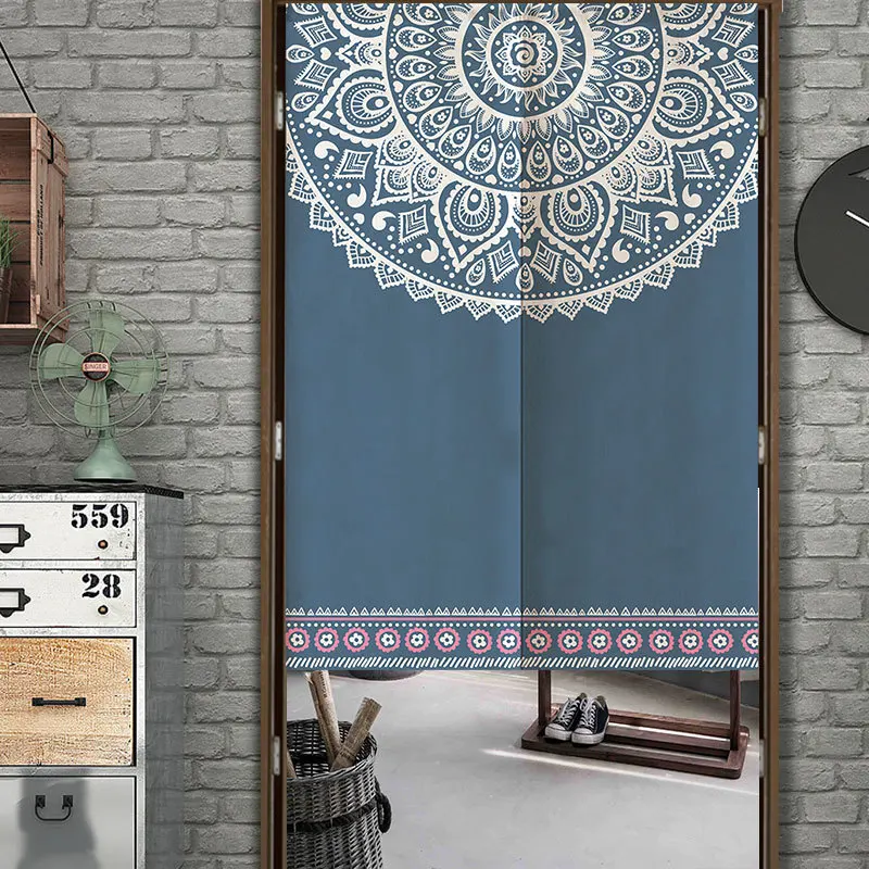 

Chinese National Door Curtain Bedroom Bathroom Partition Curtain Feng Shui Curtain Noren