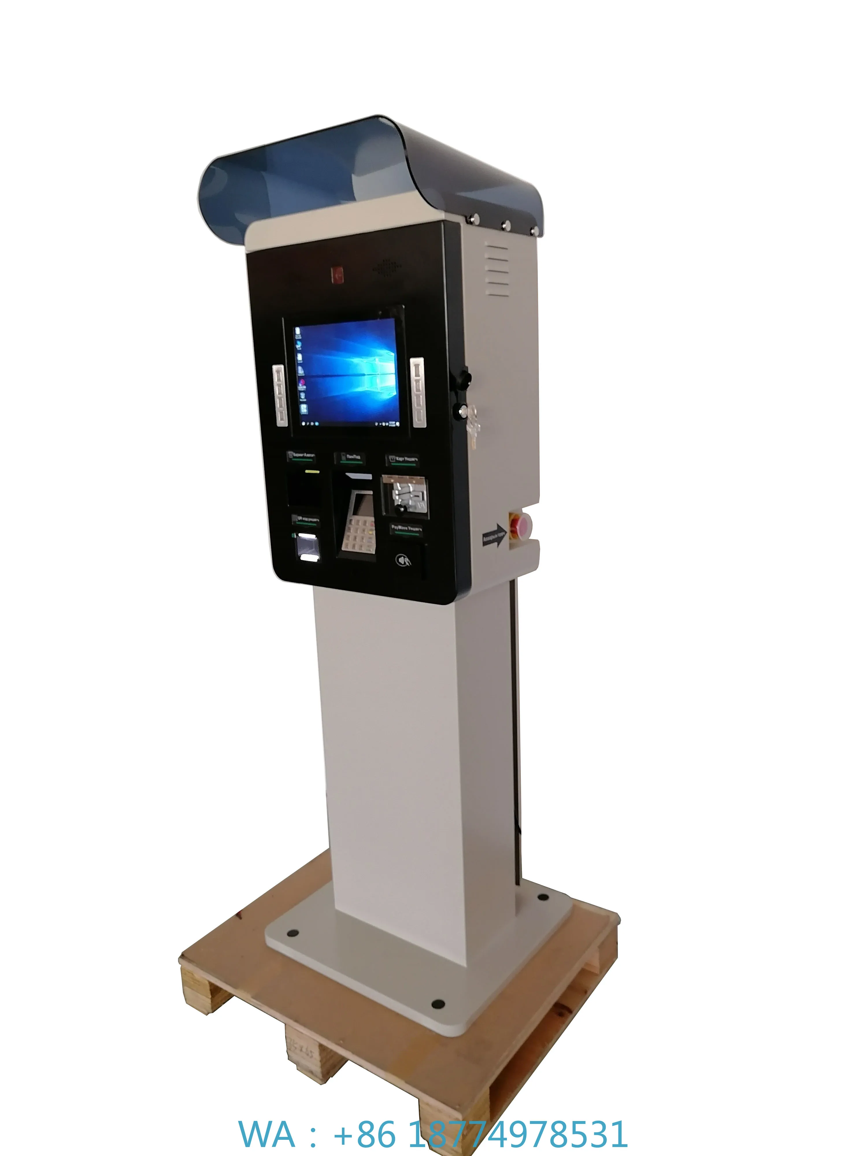 Access System Bill Payment Automatic Kiosk Self Service Parking Lot Machines Car Parking System RFID