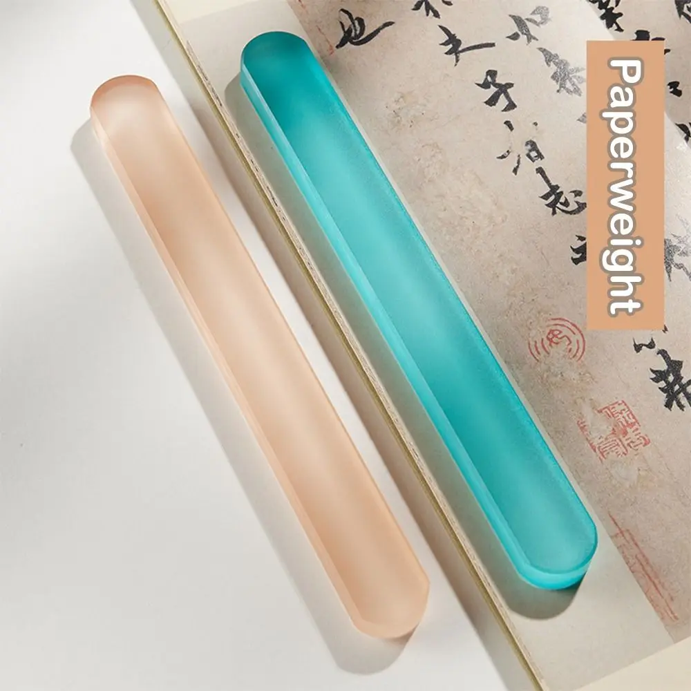 

Chinese Coloured Glaze Paperweight Professional Drawing Calligraphy Paperweight Writing Painting Calligraphy Accessories