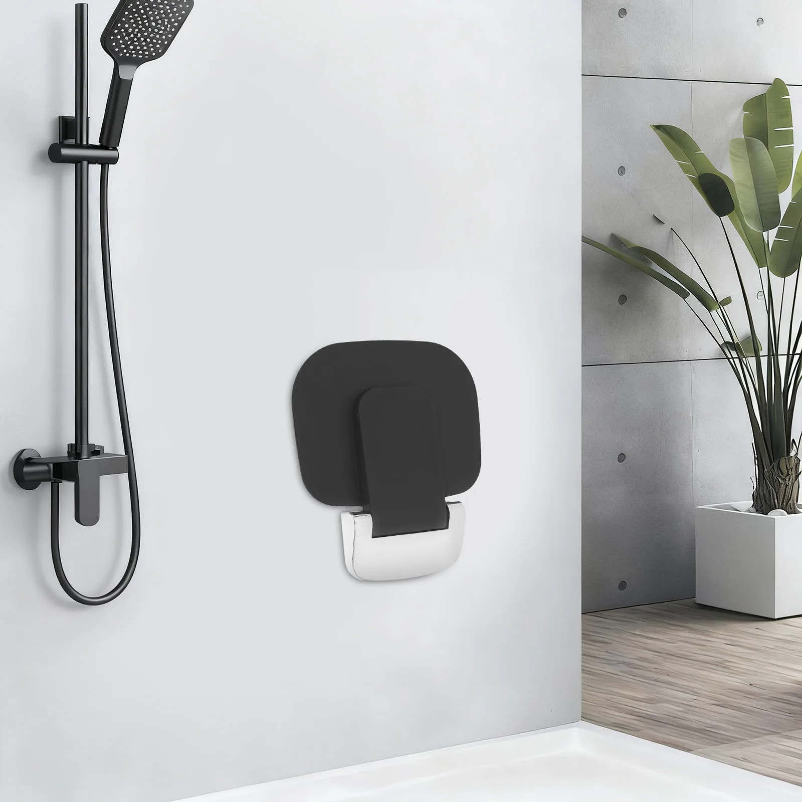

Shower Seat Folding Shower Seat Bench Wall Mounted Seat Foldable Shower Seat