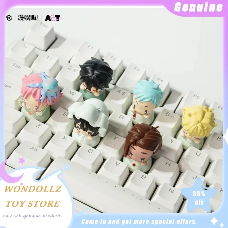 

New Genuine Alien Stage Baby Series Mechanical Keycaps Blind Box Anime Figure Ivan Till Sua Mizi Luka Hyuna Trendy Toy Gift