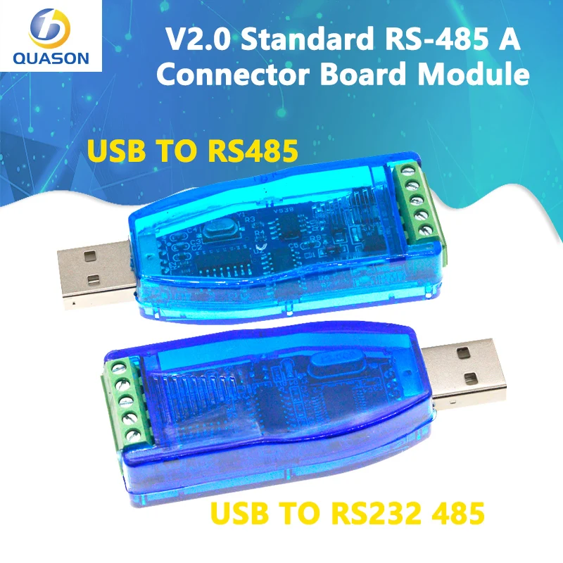 Industrial USB To RS485 Converter Upgrade Protection RS232 Converter Compatibility V2.0 Standard RS-485 A Connector Board Module