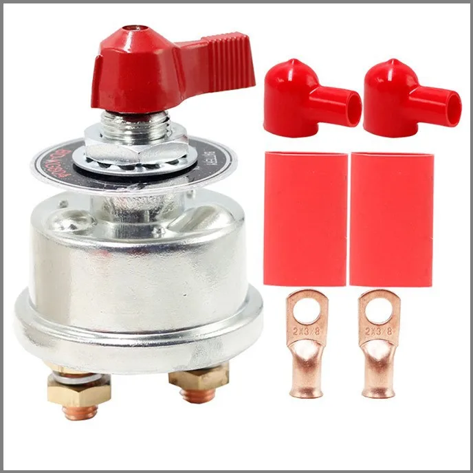Construction machinery power supply power-off knob switch high current battery protection automobile