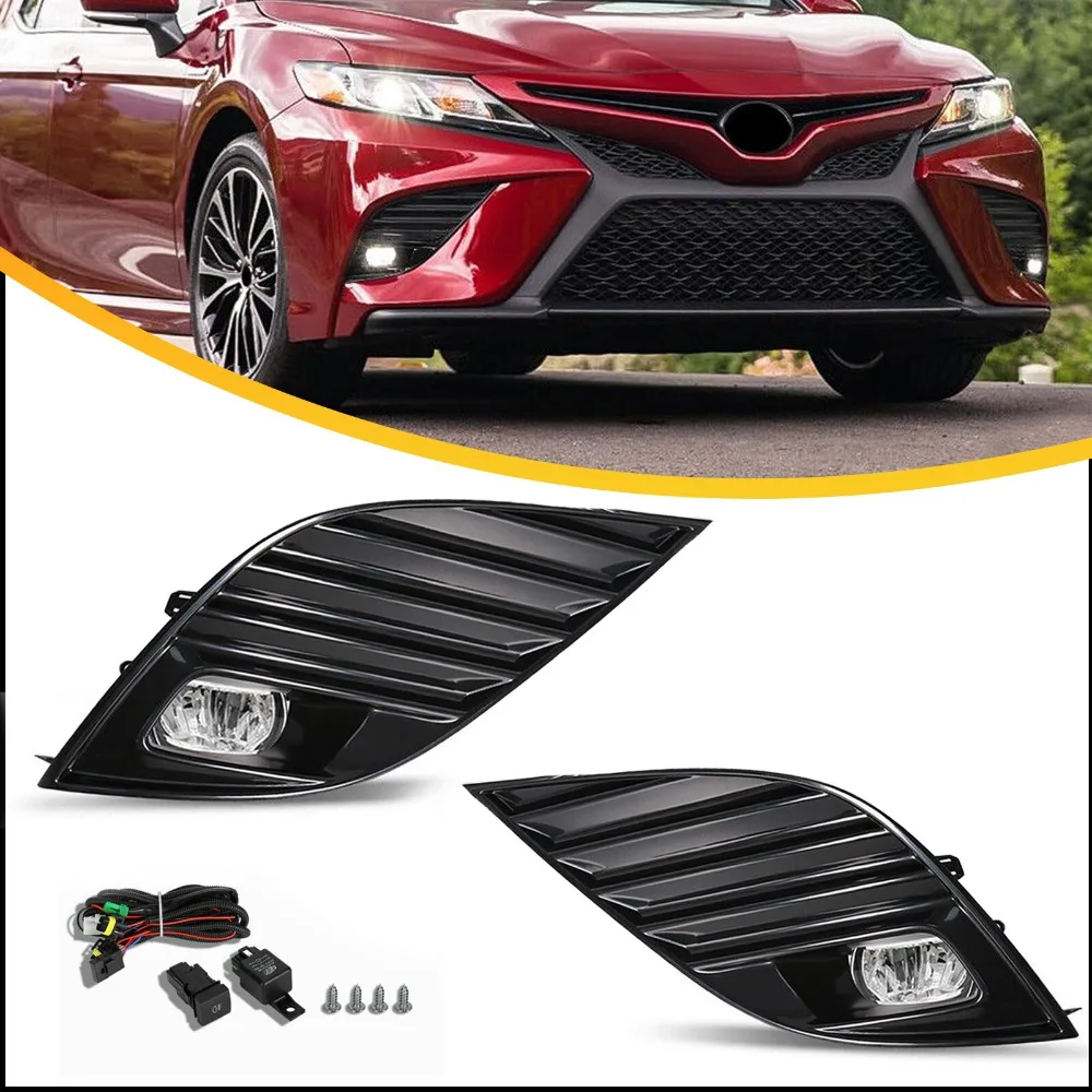 

Передние противотуманные фары для Toyota Camry SE XSE 2018-2020 с проводкой и лампами