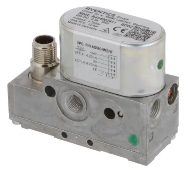 AVENTICS R414002401 3/3 Pneumatic Solenoid Valve - Solenoid/Solenoid G 1/8 ED02 Series